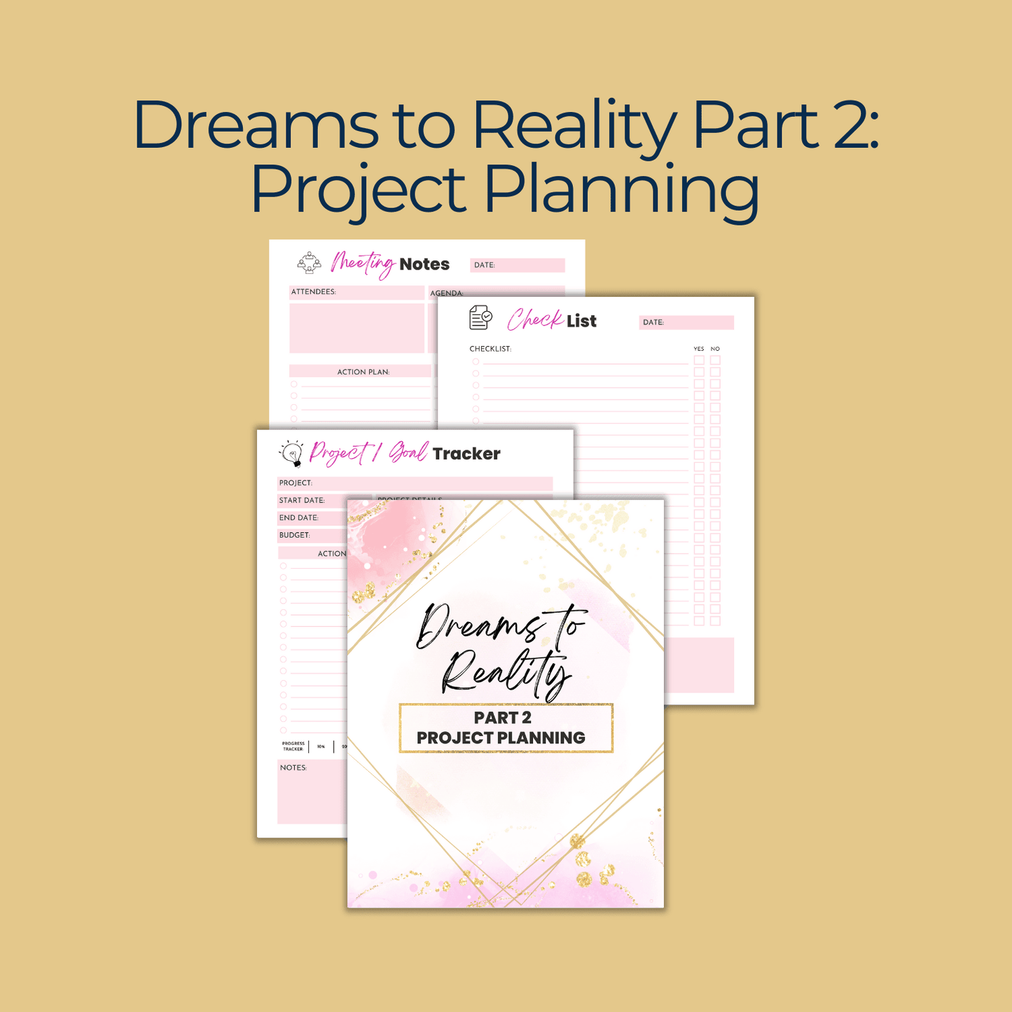 Journal, Plan and Track Bundle